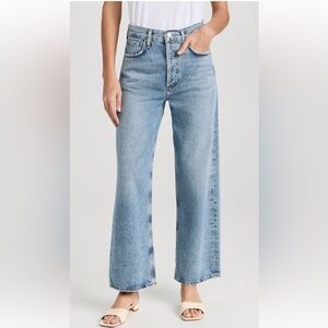 Agolde Light Blue Flare & Wide Leg Jeans